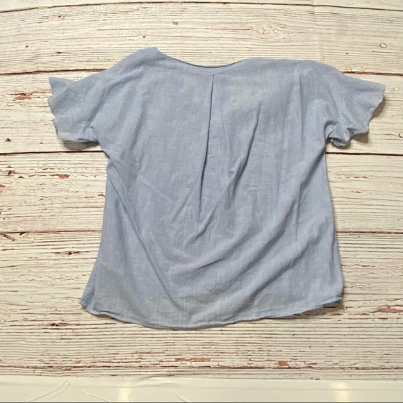 Madewell Sundrift Ruffle Top Sz XS - Picture 11 of 15
